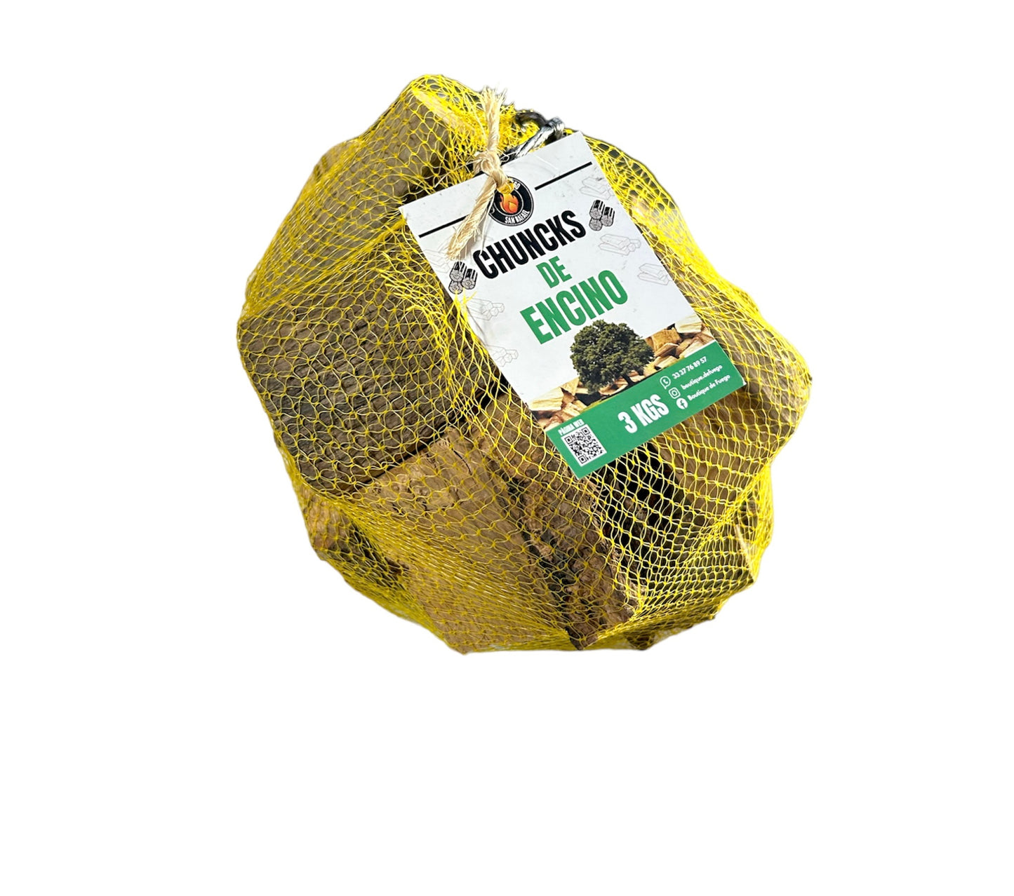Chunks de Encino 2 kgs