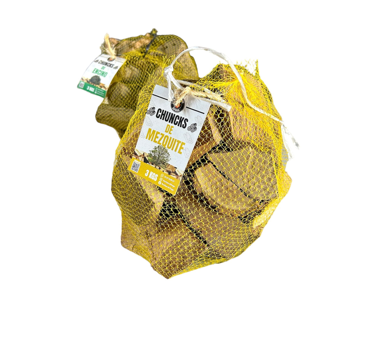 Chunks de Mezquite 2 kgs