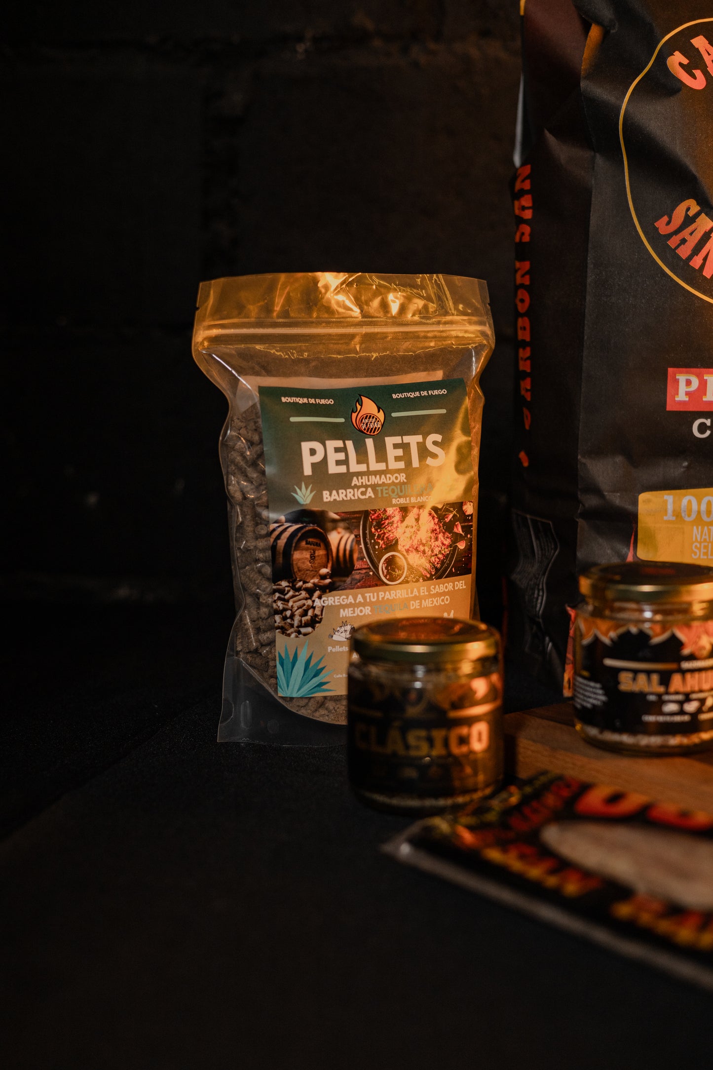 Pellets Ahumador Agave 1 KG
