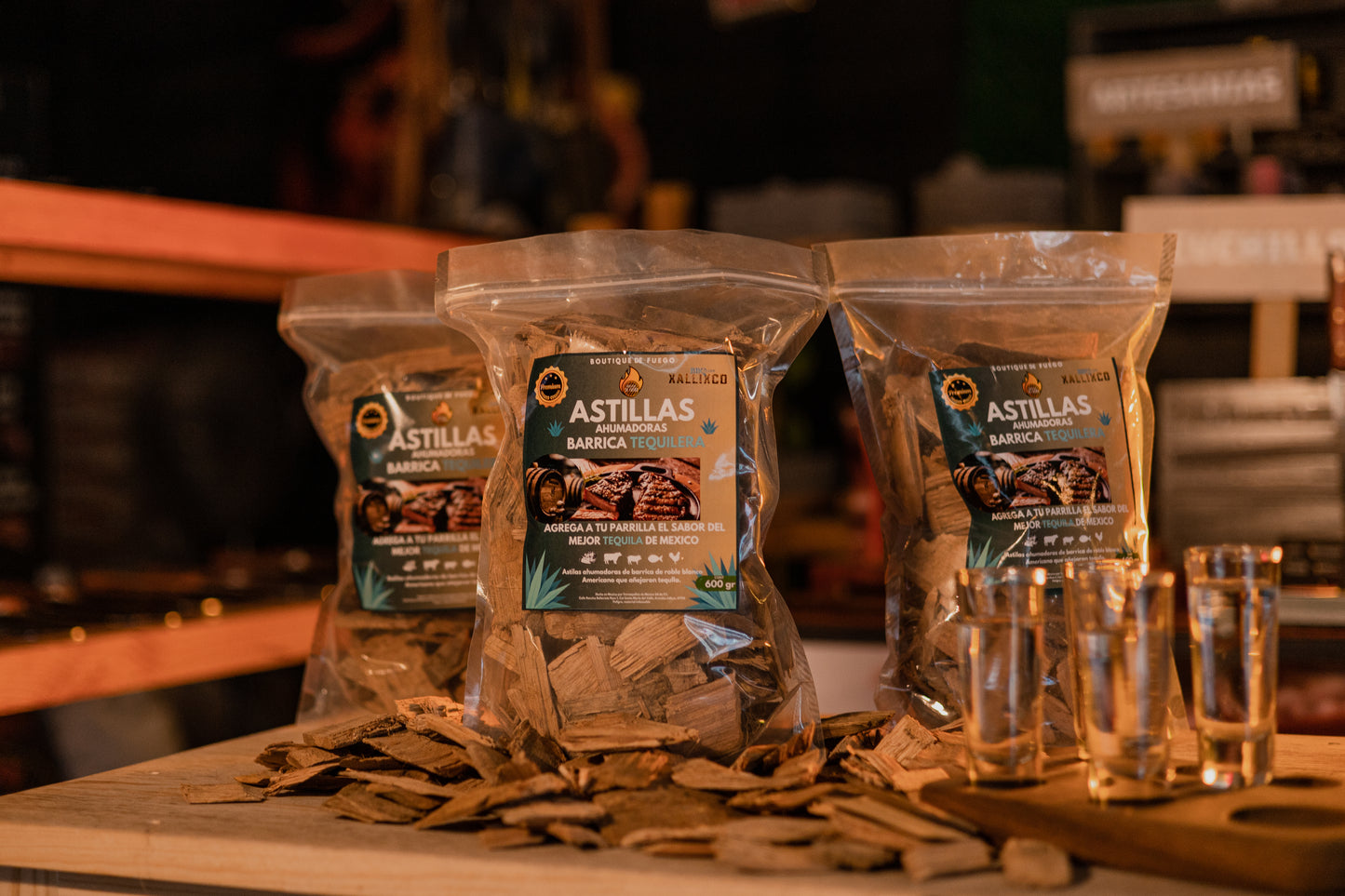 Astillas Ahumadoras de Barrica Tequilera