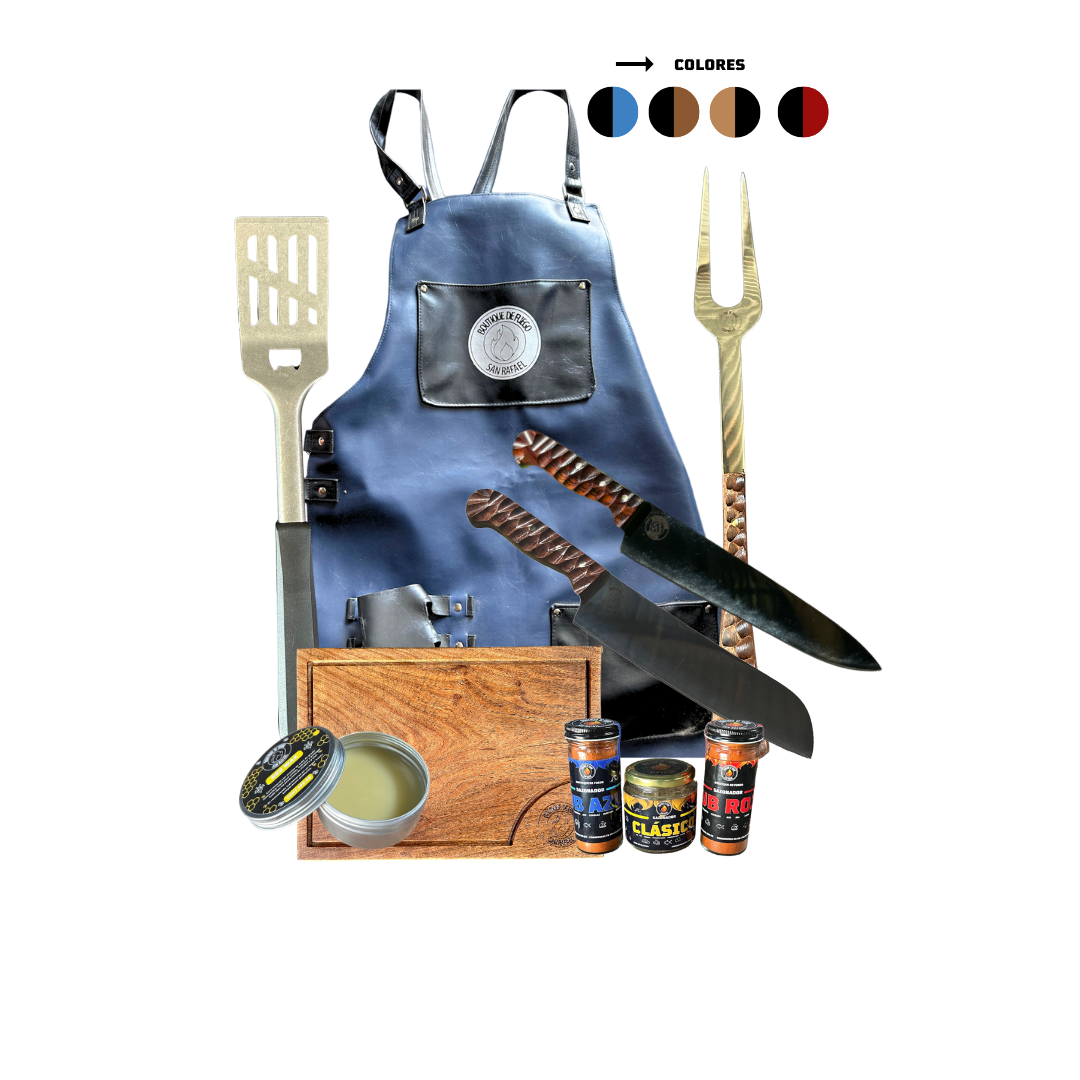 Kit Parrillero Jumbo Completo