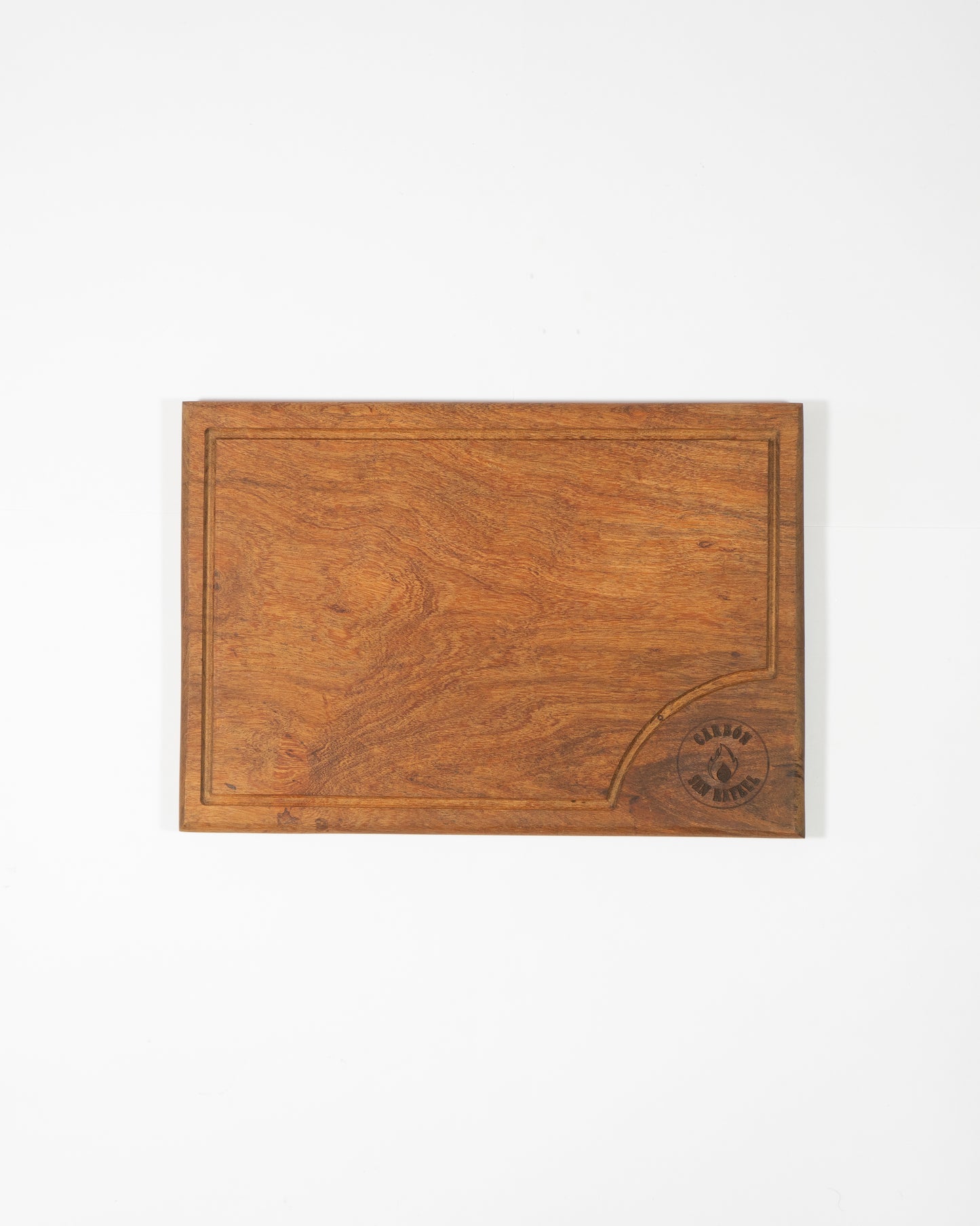 Juego Parrillero, Mandil, Juego de cuchillos y Tabla de Mezquite