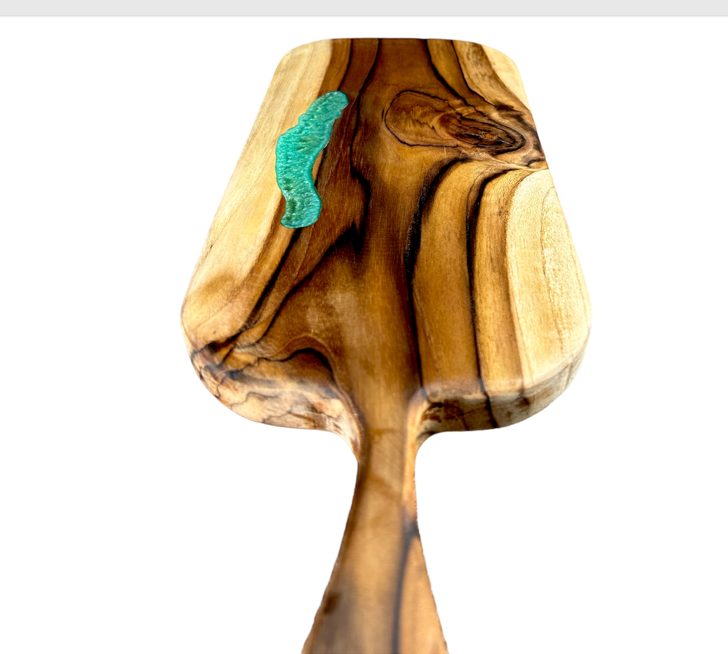 Tabla de Madera Teca con Resina 50x16