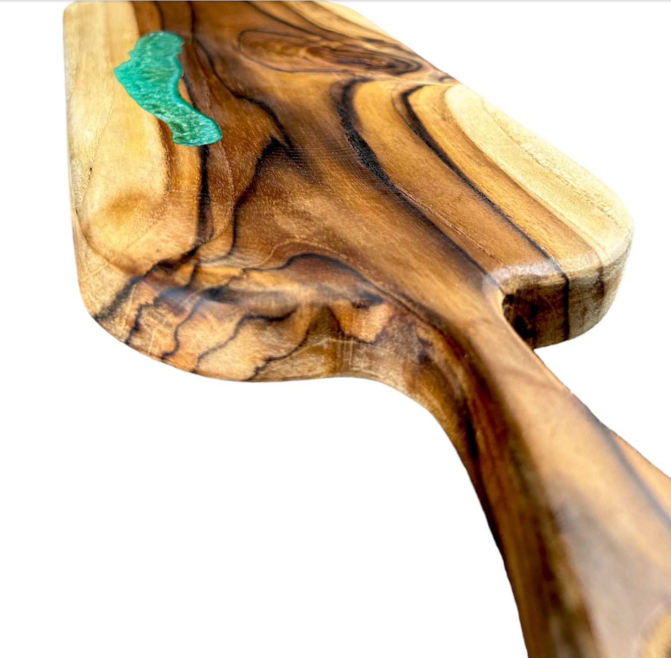 Tabla de Madera Teca con Resina 50x16