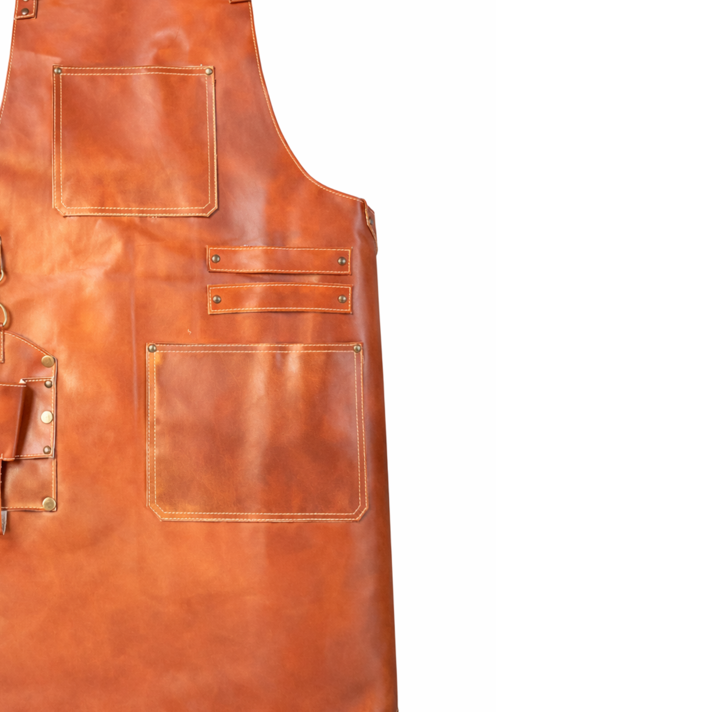 Mandil de Cuero Natural | Cowboy Edition Artesanal