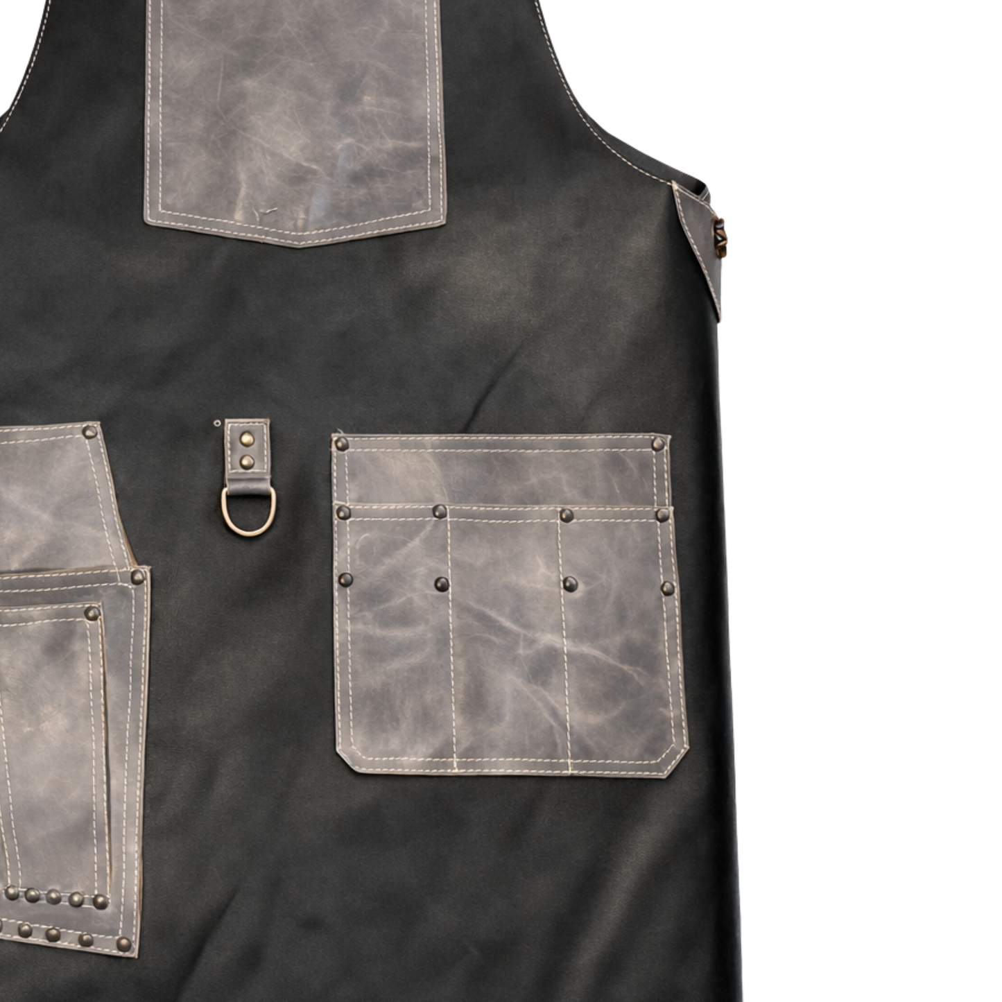 Mandil de Cuero Natural | Edition Master Black Grey