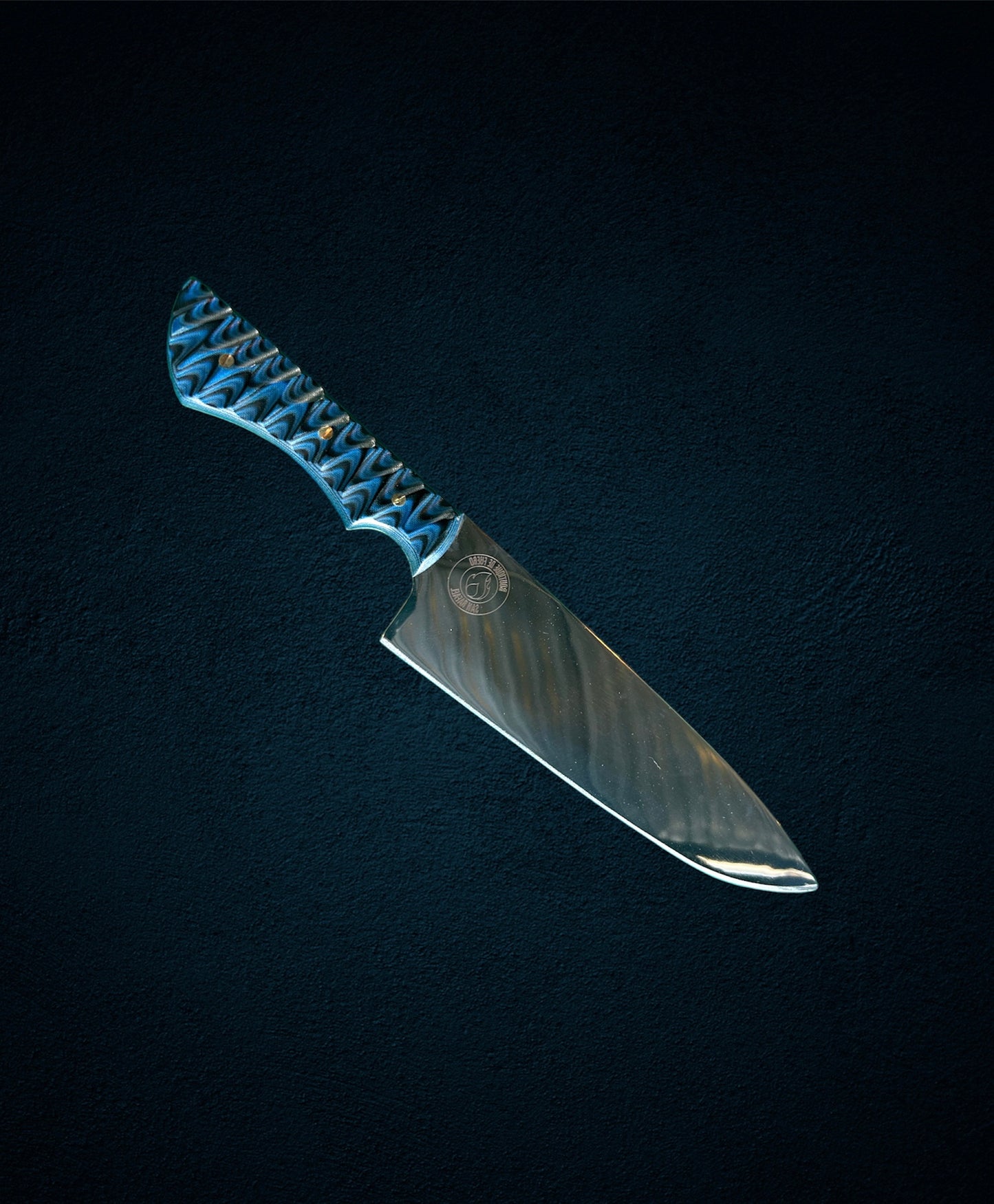 Cuchillo Artesanal Chroma Blue