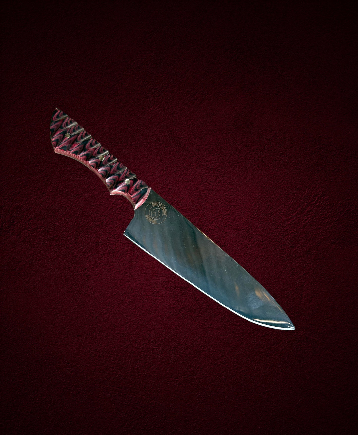 Cuchillo Artesanal Chroma Inferno