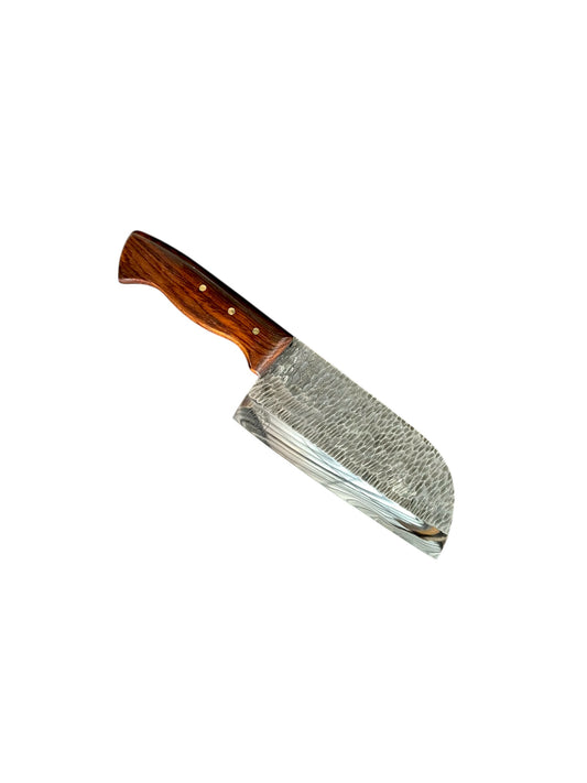 Forja SB Efecto Stone Edition | Pieza Artesanal de Acero y Madera