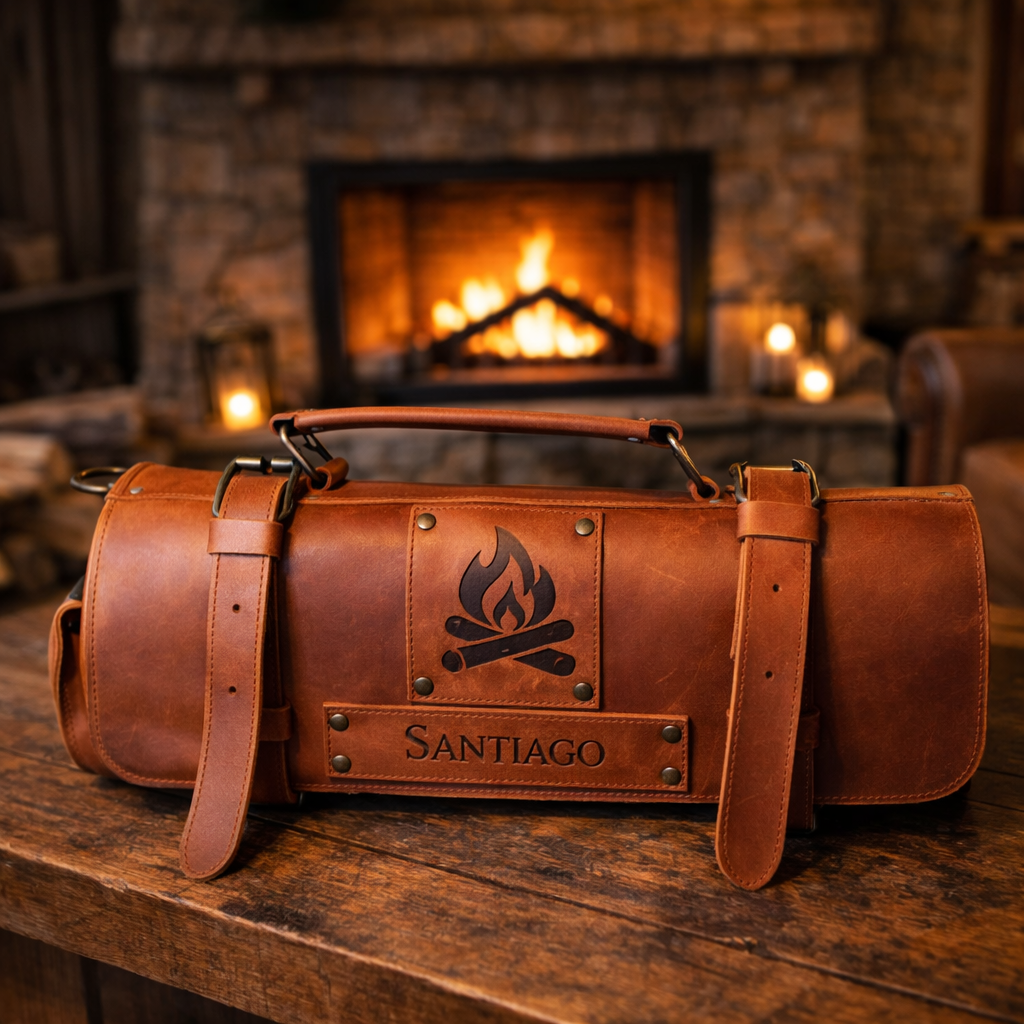 Master Knife Roll | Estuche Artesanal de Cuero para Cuchillos