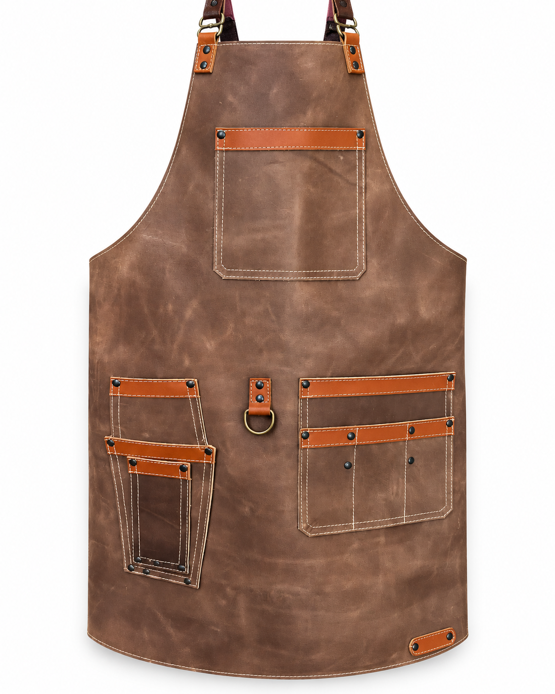 Mandil de Cuero Natural | Edición Master Cognac Brown
