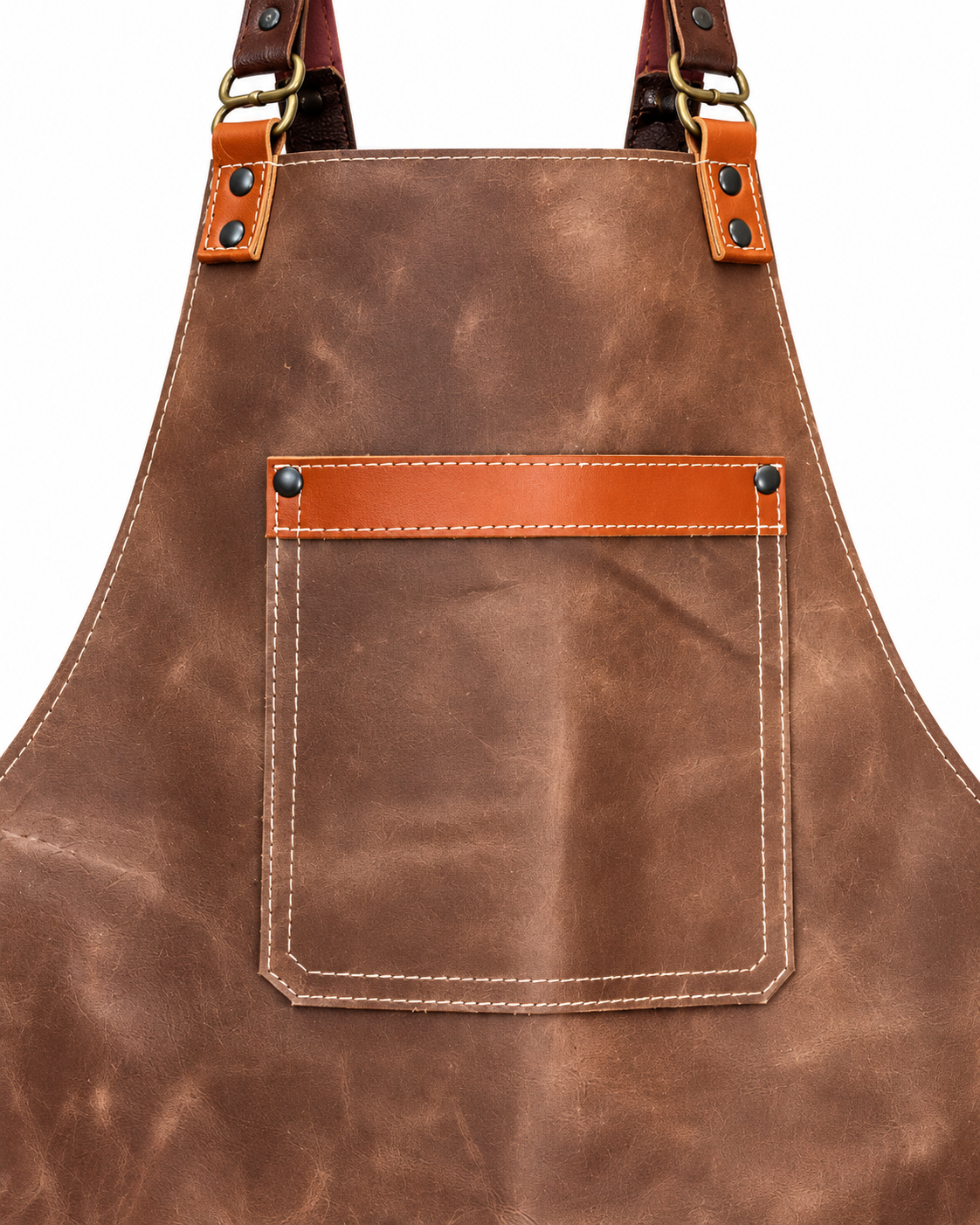 Mandil de Cuero Natural | Edición Master Cognac Brown