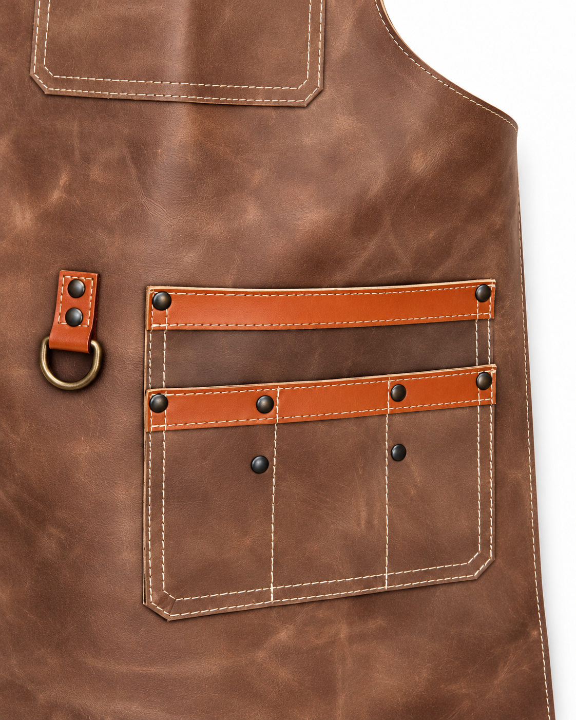 Mandil de Cuero Natural | Edición Master Cognac Brown