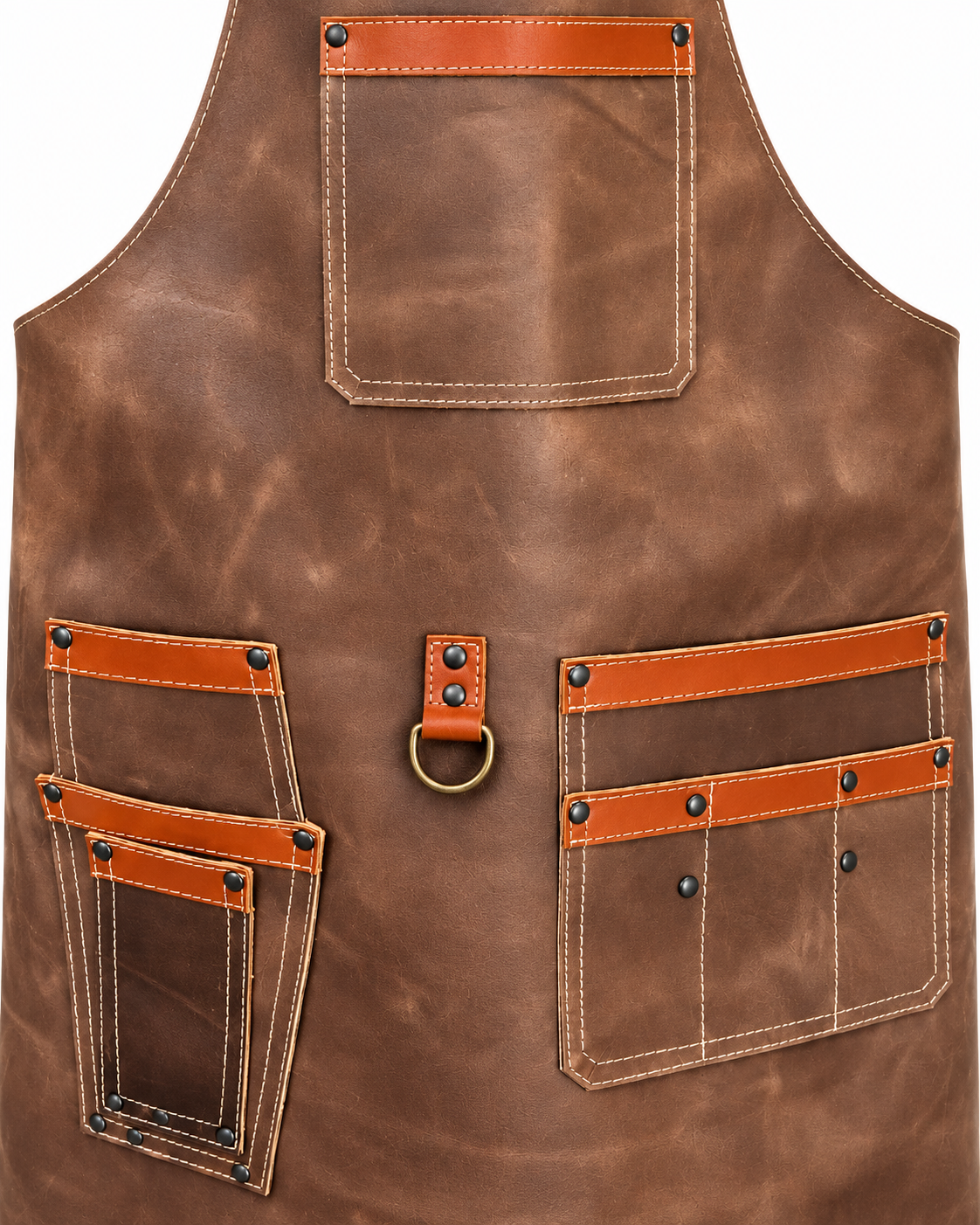 Mandil de Cuero Natural | Edición Master Cognac Brown