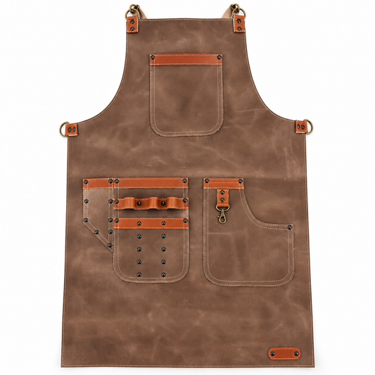 Mandil Cuero Natural | Edition Craftsman Cognac Brown