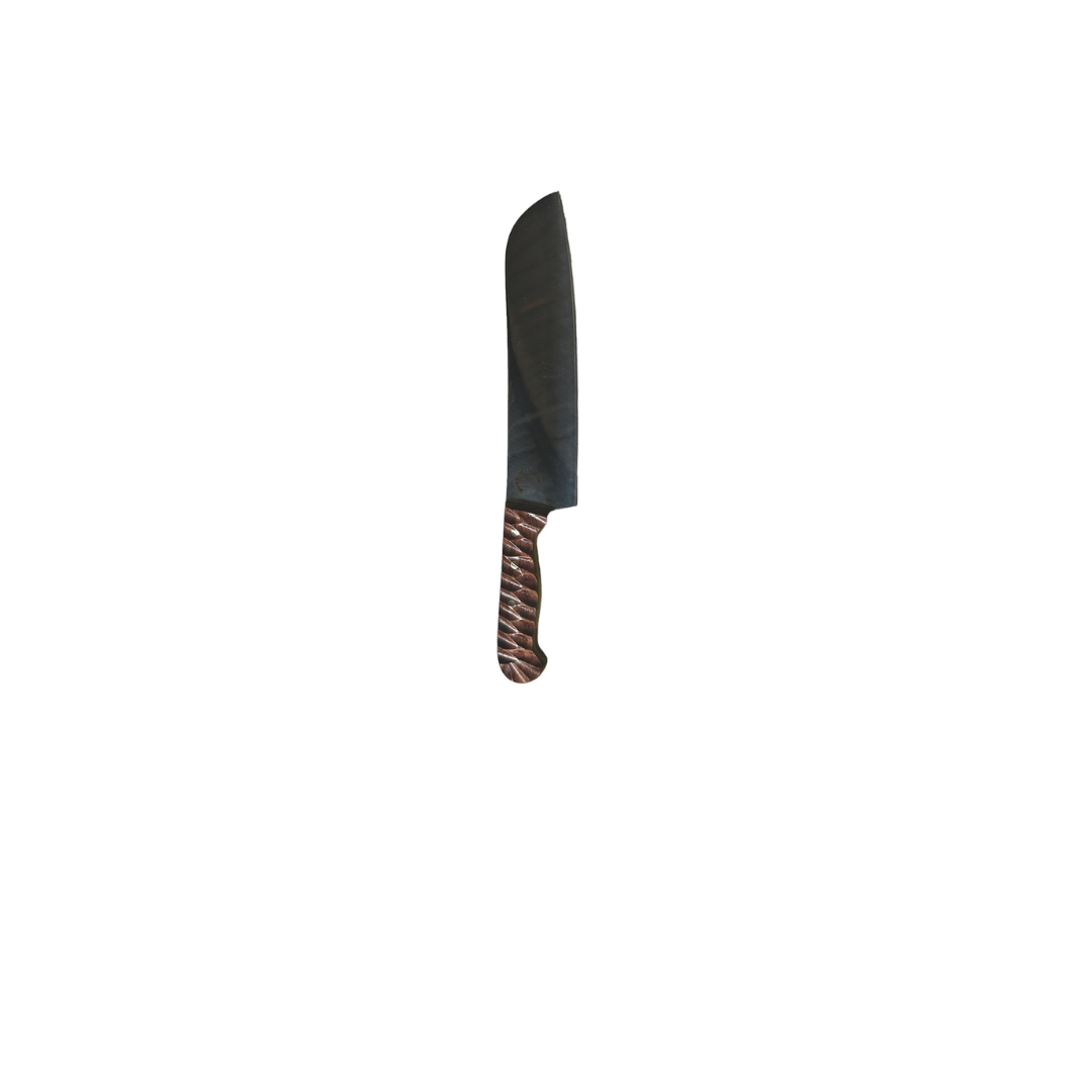 Cuchillo Artesanal Santoku mango ergonómico