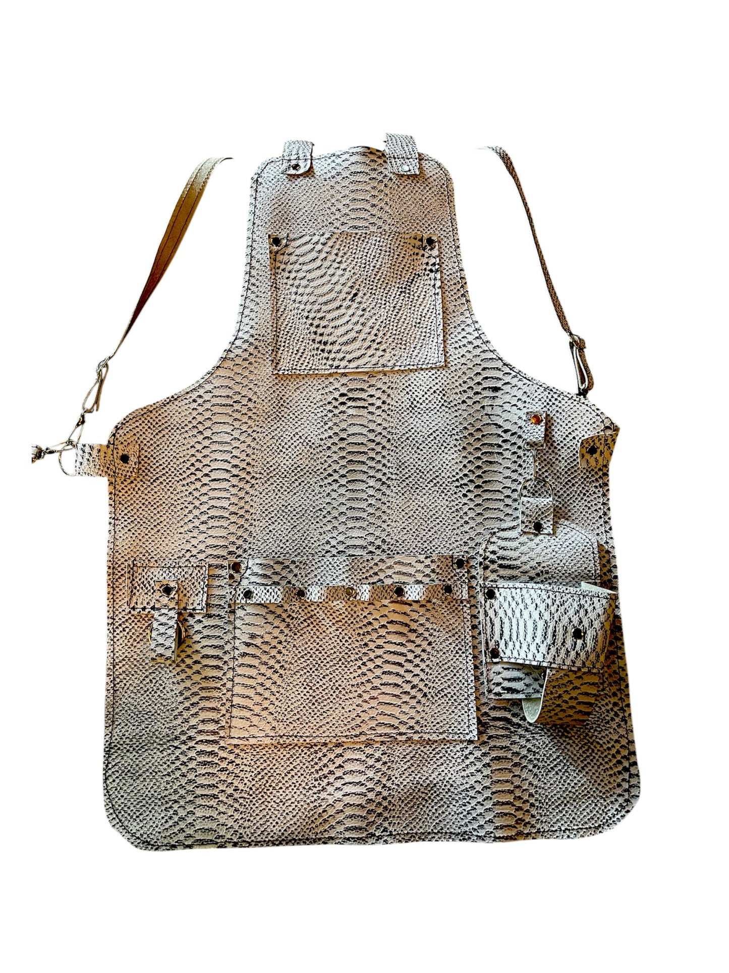Mandil Estilo Croco Grey