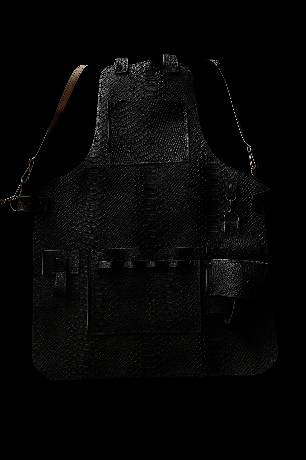 Mandil Exotic Estilo Black Python