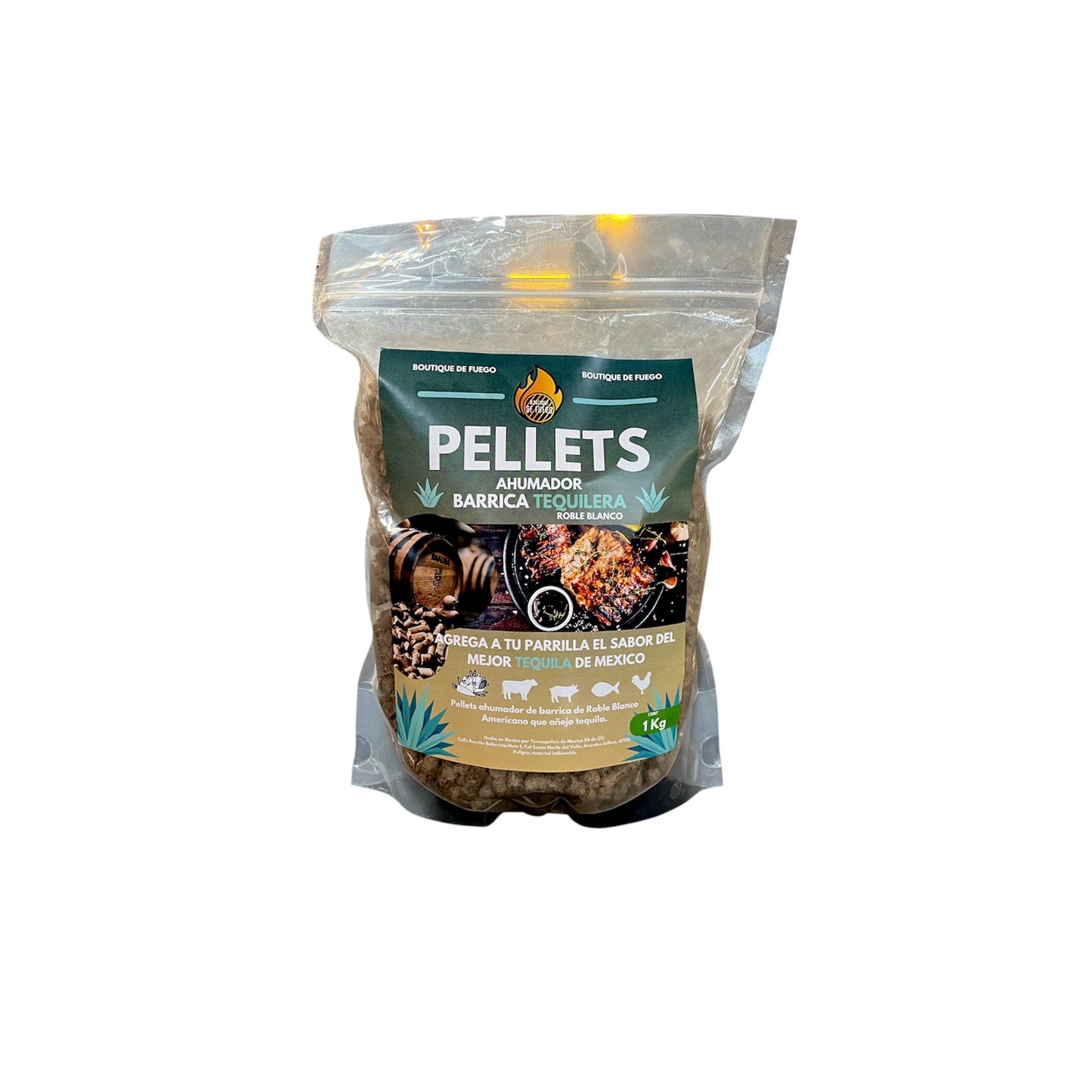 Pellets Ahumador Agave 1 KG